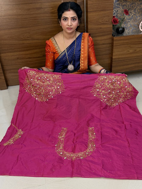hand make heavy aari work blouse ( 1 meter )