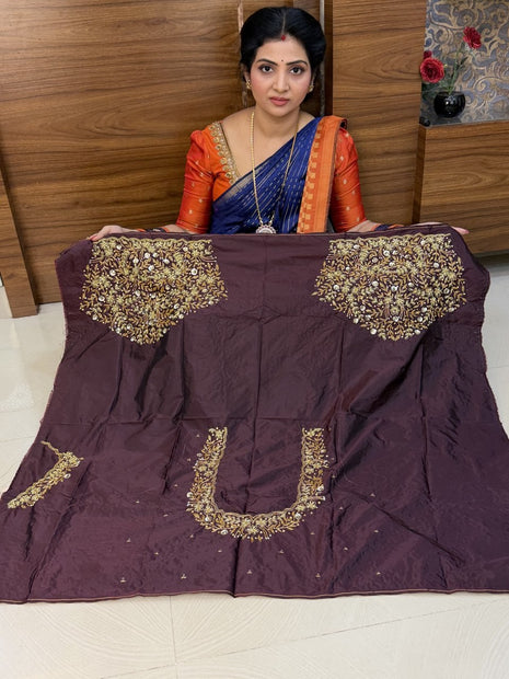 hand make heavy aari work blouse ( 1 meter )