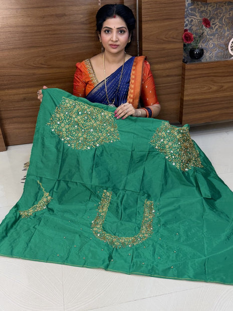 hand make heavy aari work blouse ( 1 meter )