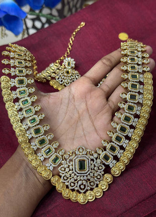 Kasu Malai WITH Stone Work
