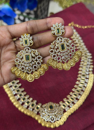 Kasu Malai WITH Stone Work