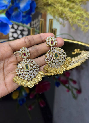 Kasu Malai WITH Stone Work