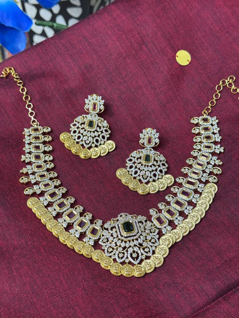 Kasu Malai WITH Stone Work