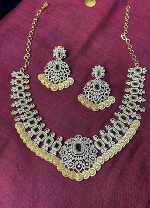 Kasu Malai WITH Stone Work