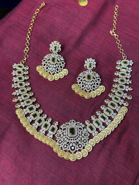 Kasu Malai WITH Stone Work