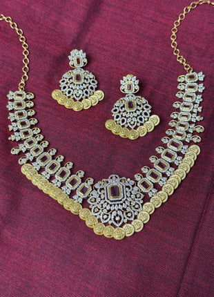 Kasu Malai WITH Stone Work
