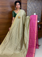 Semi Raw Silk