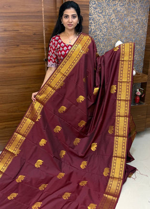 KANCHI SILK GOLD ZARI