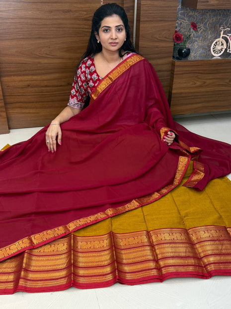 Half Saree ( Unstitched)