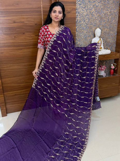 Fendi Designer Saree