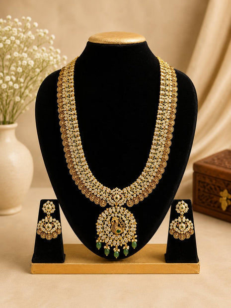 Kasu Malai WITH Stone Work