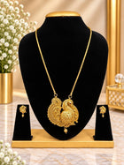 Long Dollar Chain With Earring