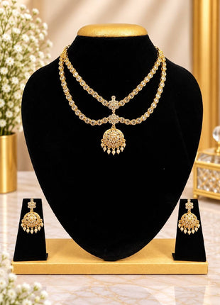 Vintage Stone Attigai Necklace