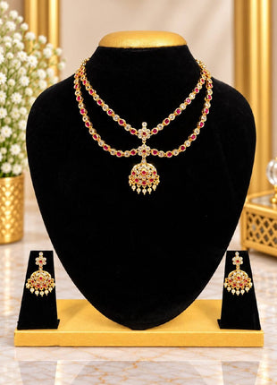 Vintage Stone Attigai Necklace