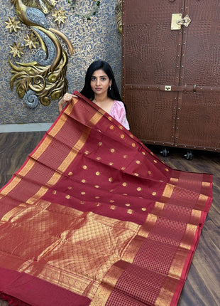 Mercerised Pure Chettinad Cotton