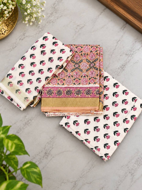 Pure Maheshwari Silk Suit