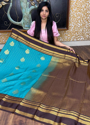 Premium Kanchi Gold Zari