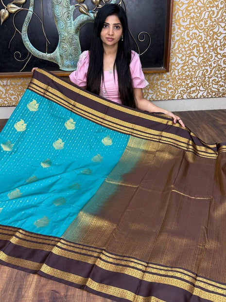 Premium Kanchi Gold Zari