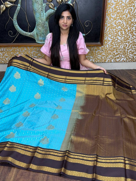 Premium Kanchi Gold Zari