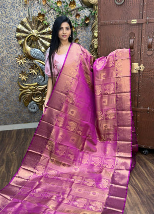 Premium Kanchi Gold Zari