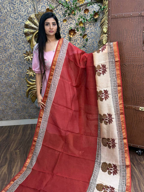 Pure Maheshwari Silk