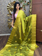 Premium Kanchi Gold Zari Pallaku Design