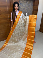 Kanchi Silk With Rich Embroidery Work
