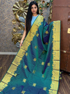 Premium Kanchi Gold Zari Pallaku Design