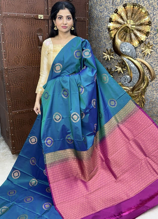Border Less Kanchi Silk
