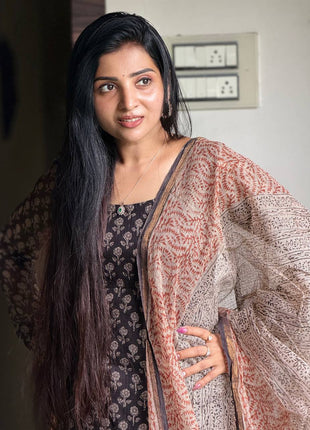 Kota Doria Salwar Suit  (UNSTITCHED)