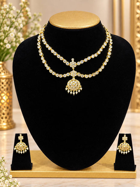 Vintage Stone Attigai Necklace