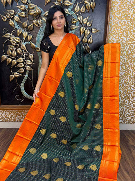Premium Kanchi Gold Zari