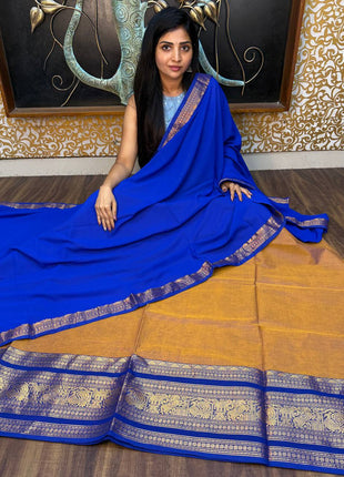Half Saree (Stitched Skirt, Unstitched Blouse)