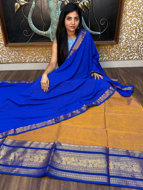 Half Saree (Stitched Skirt, Unstitched Blouse)