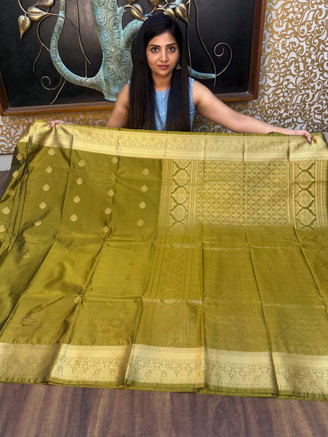 Premium Kanchi Gold Zari