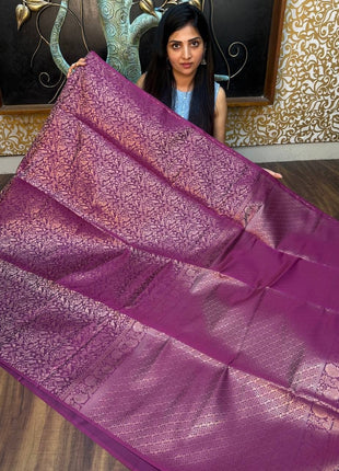 Border Less Kanchi Silk