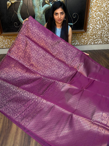 Border Less Kanchi Silk
