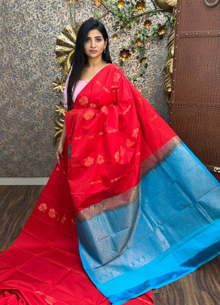 Border Less Kanchi Silk