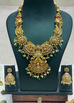 Temple with Diamond look Stone