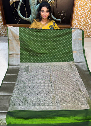 Kanchi Silk Silver Zari