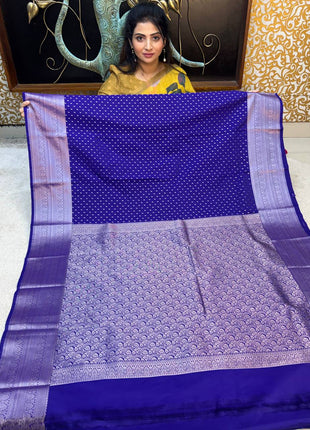 Kanchi Silk Silver Zari
