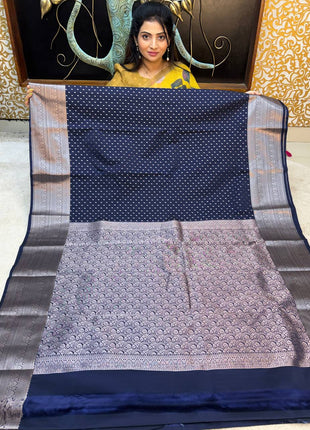 Kanchi Silk Silver Zari
