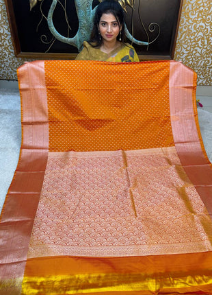 Kanchi Silk Silver Zari