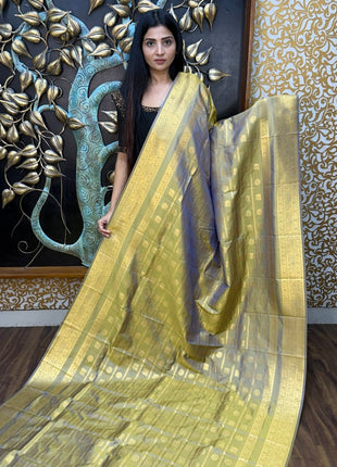 Kanchi Silk Gold Zari
