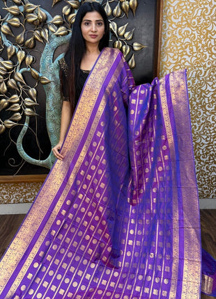 Kanchi Silk Gold Zari