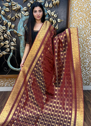 Kanchi Silk Gold Zari