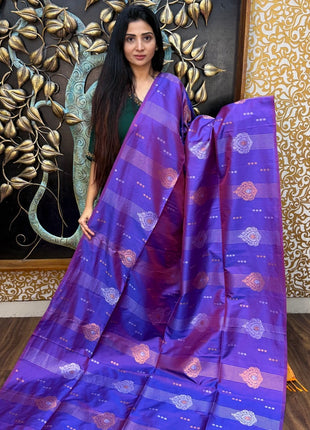 Border Less Kanchi Silk
