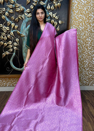 Border Less Kanchi Silk