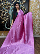 Border Less Kanchi Silk