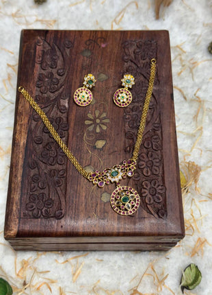 TEMPLE WITH CHOKER NECKLACE  JEWELLERY